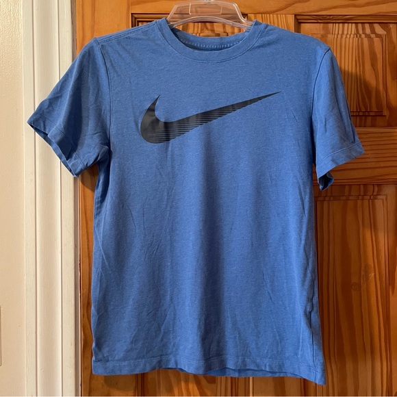 Nike Other - Nike Blue Short Sleeve Tee with Black Logo